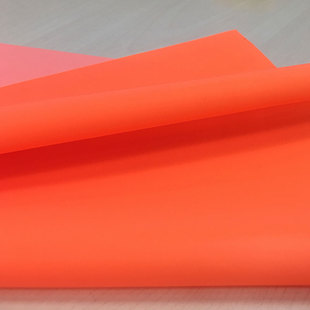 柔软涤丝纺橘色乐鱼在线官网布