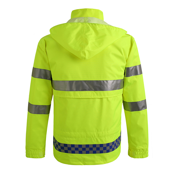 港式交通路政乐鱼在线官网雨衣多口袋可印刷