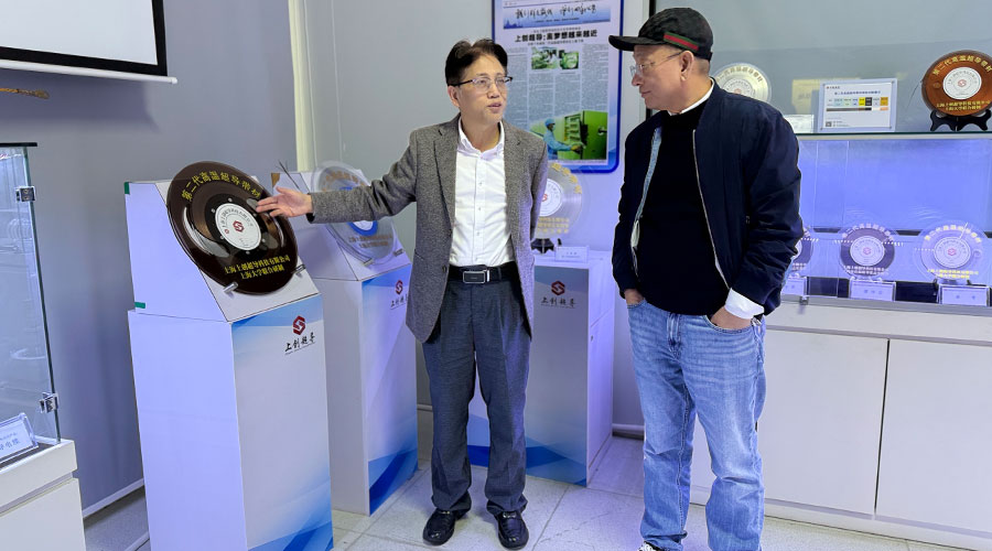 乐鱼在线官网新材赴上海上创超导考察