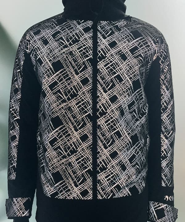 时尚印花图案乐鱼在线官网休闲服