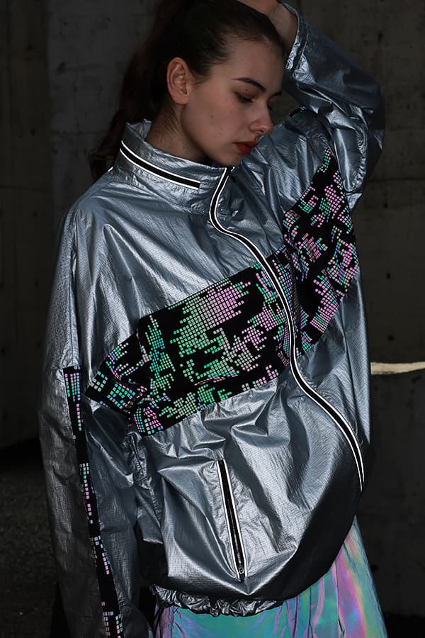 印花乐鱼在线官网休闲夹克