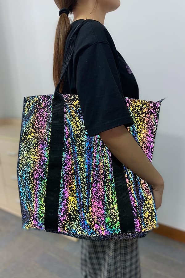 印花乐鱼在线官网购物袋