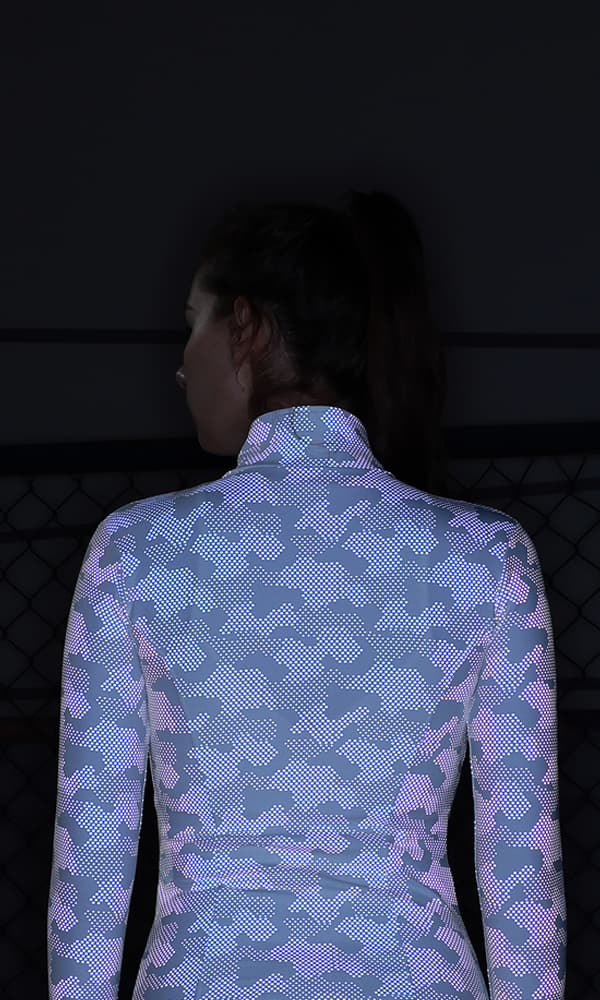 印花乐鱼在线官网瑜伽运动紧身衣