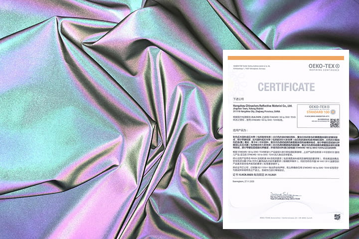 环保乐鱼在线官网面料证书